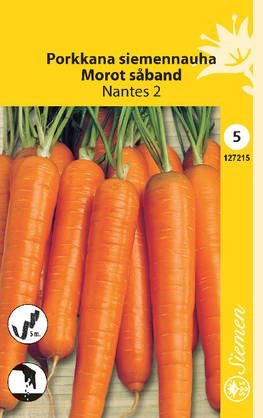 Porkkana, Nantes 2 siemennauha - Annossiemenet - 6415151272154 - 1