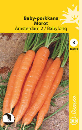 Porkkana, baby-, Amsterdam 2 siemen - Annossiemenet - 6415151268706 - 1
