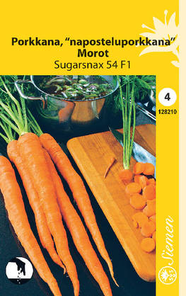 Porkkana, Sugarsnax 54 siemen - Annossiemenet - 6415151282108 - 1