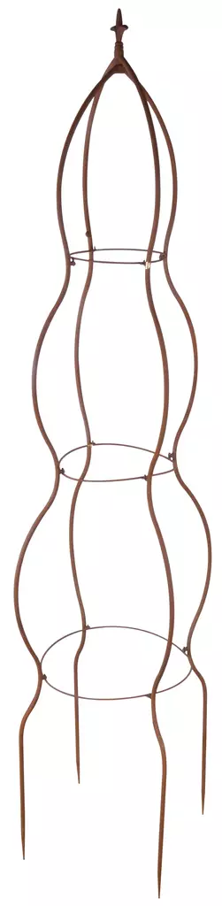 Obeliski 38,50€, metallinen 174cm - Kasvintuenta - 8714982103070 - 1