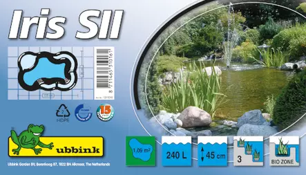 Allas 240L, Iris SII - Altaat - 8711465310161 - 2