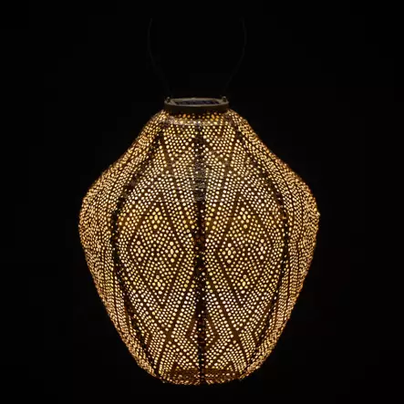 Aurinkokennolyhty Ikat Jar - Aurinkokennolyhdyt - 8721042323811 - 2