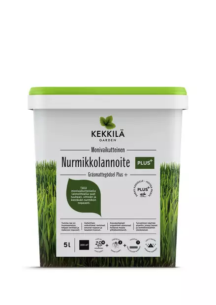 Nurmikkolannoite +5L - Lannoitteet - 6433000623711 - 1