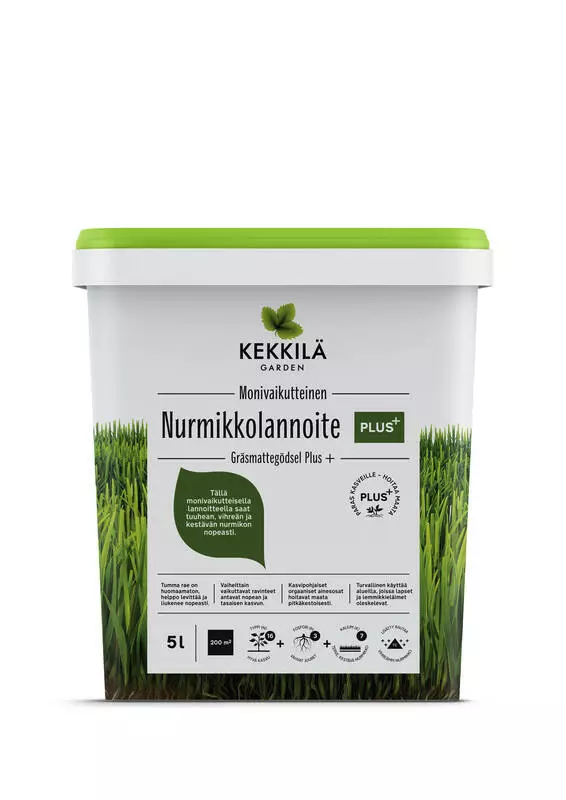 Nurmikkolannoite +5L - Lannoitteet - 6433000623711 - 1