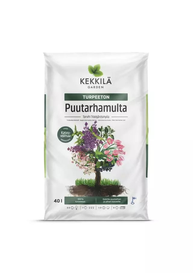 Turpeeton puutarhamulta 40L - Mullat - 6433000294522 - 1