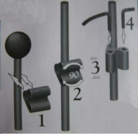 Peacock, tuki liitin 90 ast. - Kasvintuenta - 702633094073 - 2