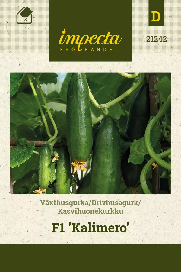 Kurkku, kasvihuone- siemen - Annossiemenet - 7332756212424 - 1