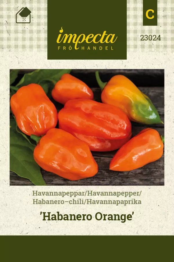 Paprika, tulinen chili/havanna- siemen - Annossiemenet - 7332756230244 - 1