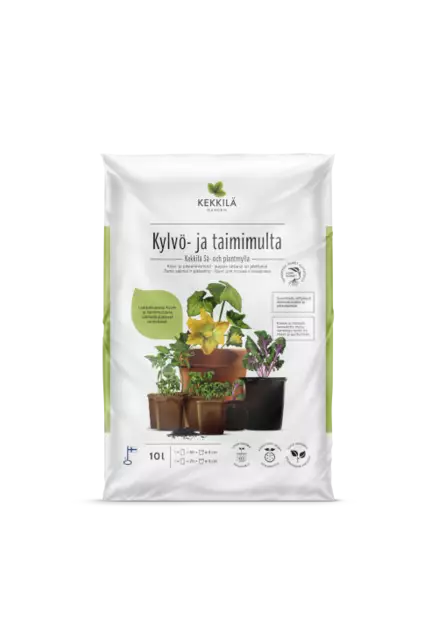 Kylvö-ja taimimulta 10L - Mullat - 6433000300575 - 1