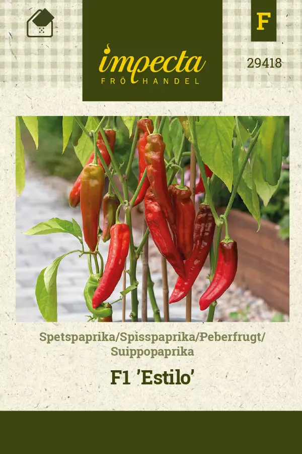 Paprika, chili- siemen - Annossiemenet - 7332756294185 - 1