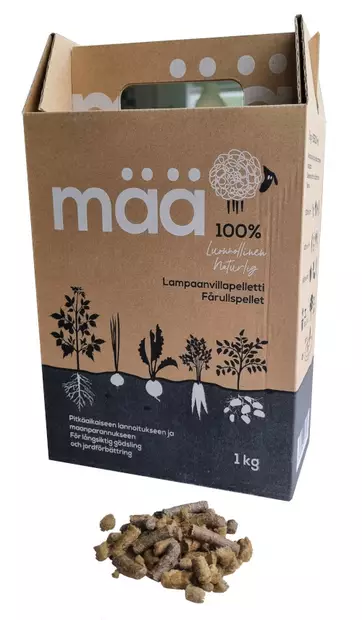 Lampaanvillapelletti 1kg - Muut työkalut ja tarvikkeet - 6430068433566 - 2