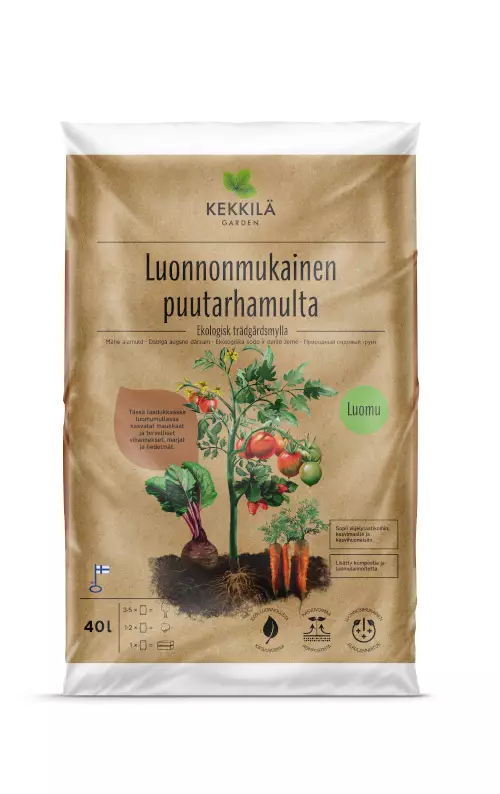 Luonnonmukainen Puutarhamulta 40L - Mullat - 6433000200776 - 1
