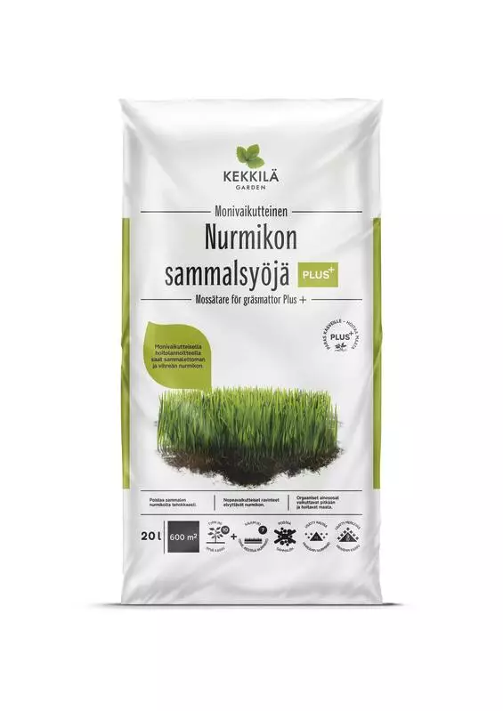 Nurmikon sammalsyöjä +20L - Rikkakasvit - 6433000623667 - 1