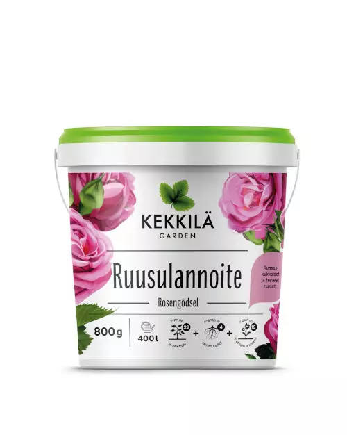 Ruusulannoite 0,8kg - Lannoitteet - 6433000620857 - 1