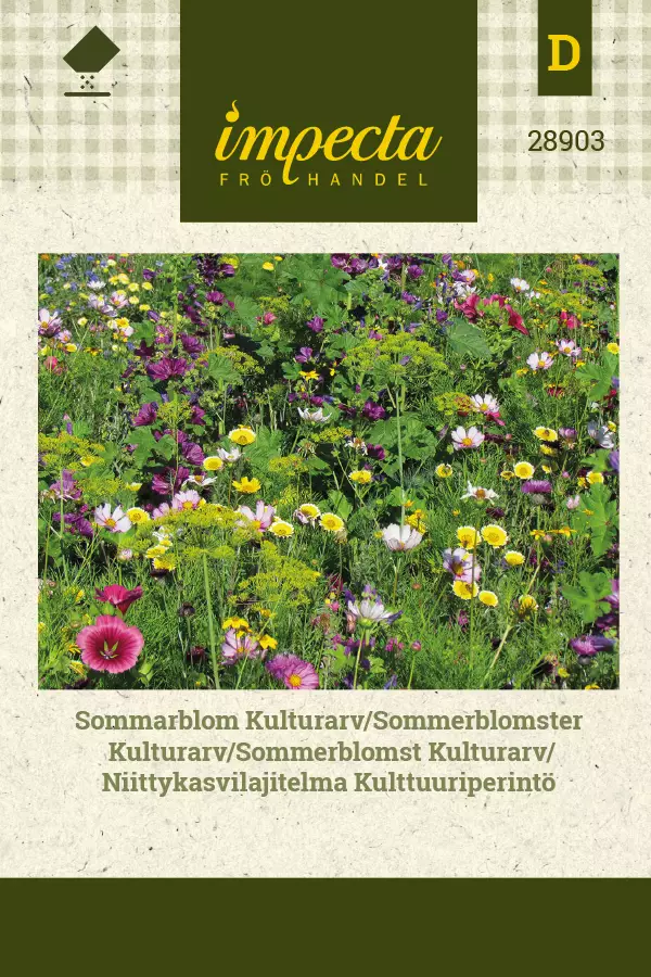 Sekoitus kesäkukkia kult. siemen - Annossiemenet - 7332756289037 - 1