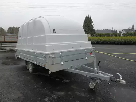 Peräkärry 2, kuomu, kippaava, jarru - Peräkärryt - AB10010010618 - 1