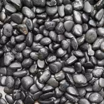 Koristekivi kiiltävä musta 20-40, 15 kg - Koristekivet - 7340018184518 - 1