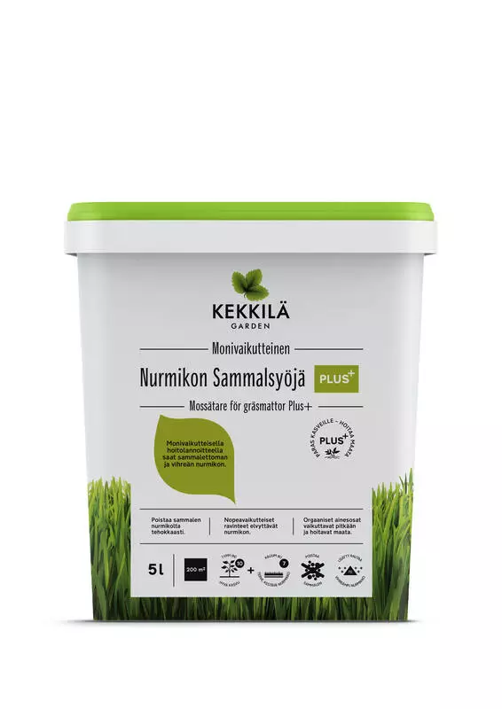 Nurmikon Sammalsyöjä+ 5L - Rikkakasvit - 6433000623728 - 1