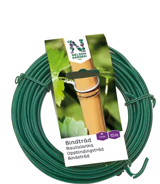 Rautalanka, muovitettu 10m - Kasvintuenta - 7312600060388 - 1