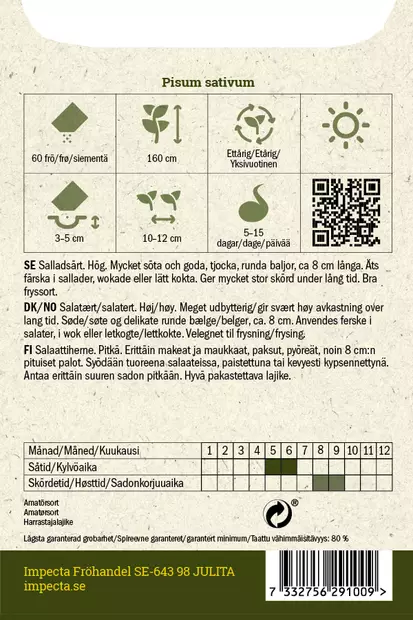 Herne, taittoydin- siemen - Annossiemenet - 7332756291009 - 2