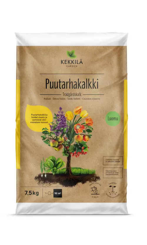 Puutarhakalkki 7,5kg - Kalkit - 6433000610469 - 1