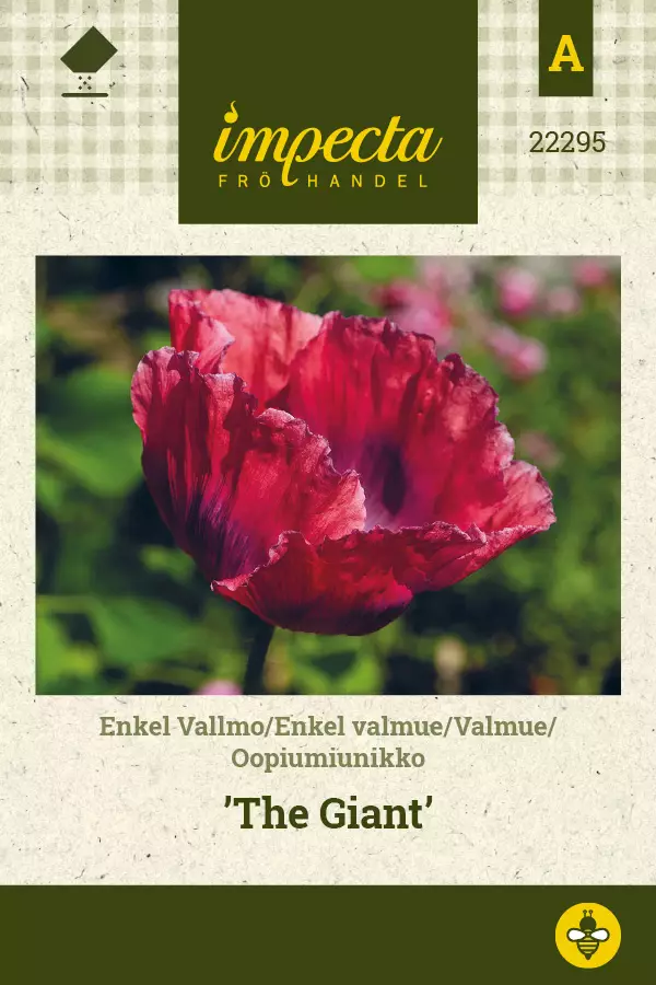 Unikko, oopiumi- siemen - Annossiemenet - 7332756222959 - 1